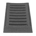 GRIGLIA GHISA CONCAVA 240X435 MONTINI