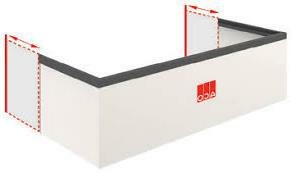SOPRALZO REGOLABILE CM 100X40 H 3-30 CM