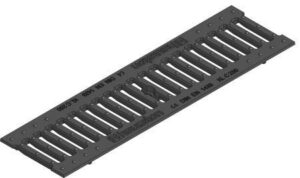 GRIGLIA GHISA FESSURE MM 14 CL. C250 MM 500 PER RECYFIX ST.100