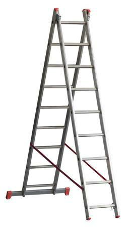 SCALA ALLUMINIO MT 3,60 X 2 TRONCHI**