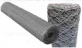 RETE DOPPIA TORSIONE H 2X25 MT MAGLIA 8X10 ø2,7 FORTE ZINC. CINGHIALI