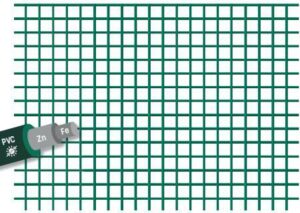 RETE SALD. PLAST. 13X13-1,2 H 100 CM - MT 25