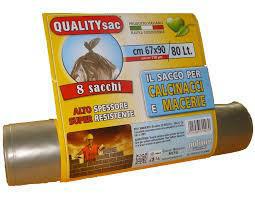 SACCO COLORE AMBRA PESANTE CM 90X120 ROTOLO DA 5 PZ