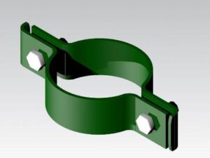 COLLARE DOPPIO PLAST. ø48 MM + BULLONE
