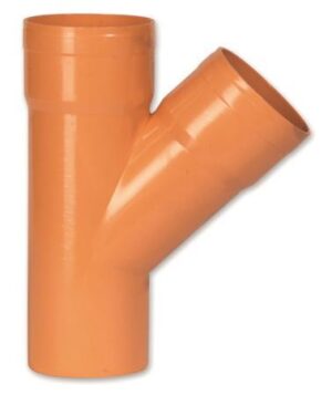 BRAGA V45° PVC ARANCIO ø 40