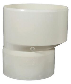 AUMENTO ECCENTRICO PVC AVORIO ø 200/250