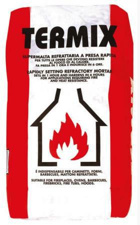 MALTA REFRATTARIA TERMIX ASTUCCIO KG 5