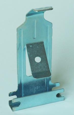 GANCIO CON MOLLA BREV. PER TRAVERSO 50X15-50X27 BORDO ARROT. PZ 100