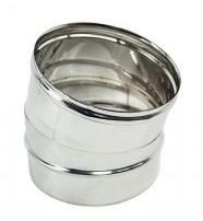 CURVA INOX 316L 15° ø 350 MM 181/12