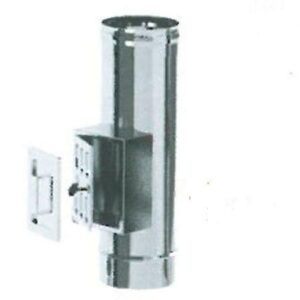 CAMERA INOX 316L RACCOLTA INCOMBUSTI ø 150 MM 440