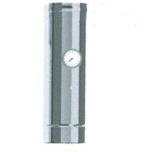 MODULO INOX 316L RILEVAM.FUMI ø 80 H MM 440