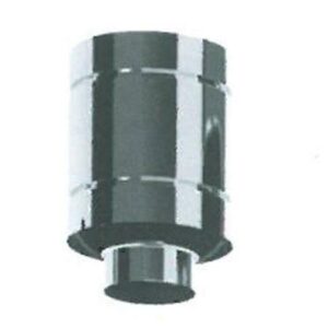 CAPPELLO ANTIVENTO INOX 316L Ø 220 H MM 340