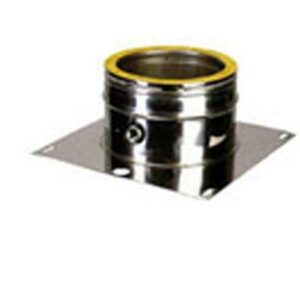 PIASTRA D.PA.INOX 316L C/GOCC. Ø 80 H MM100 LATO 230