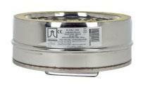 TAPPO CIECO DOP.PAR.INOX 316L Ø 150