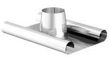 FALDALE TETT PIANO INOX 316L C/SCOSS. BASE IN PB ø 350 L MM.850 D 380