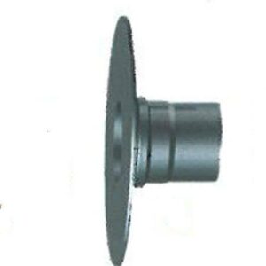 RACCORDO UNICO CON ROSONE DARKAMIN 0,5 MM ø 80