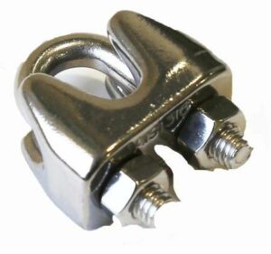 MORSETTO INOX ø8 MM