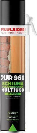SCHIUMA POLIURETANICA MULTIUSO ML 750