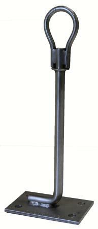 DEVIATORE DI CADUTA UNIV. ø20 H 330 INOX TIPO A UNI 11578:2015 -795:2012