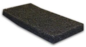 FELTRO FRATTAZZO PULIZIA GRANA GROSSA NERO
