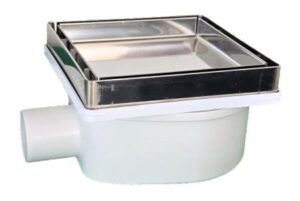 CHIUSINO REG.ABS CM13X13 P.PIASTRELLE ACCIAIO