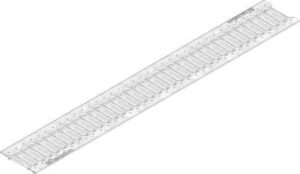 GRIGLIA ZINCATA A PIOLI CL.A15 MM 1000 PER RECYFIX ST.150