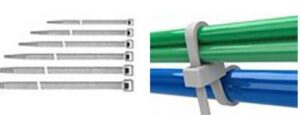 FASCETTA STRINGITUBO 4,8X300 NERA CF. 100 PZ