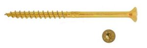 VITE TPS-PRO X LEGNO Z.GIALLA 10X200