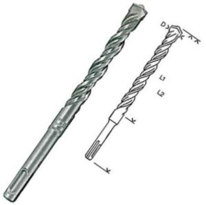 PUNTA SDS-PLUS EXPERT-7X 8X165X100