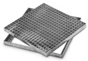GRIGLIA G3 ACC.ZINC. H 30 CM 100X30 - MAGLIA 33X33 MM