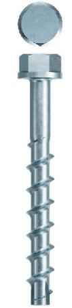 VITE PER CALCESTRUZZO CLR PLUS H 6X80-CF.100PZ