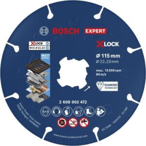 DISCO DIAM. ø115 PER METALLO EXPERT X.LOCK